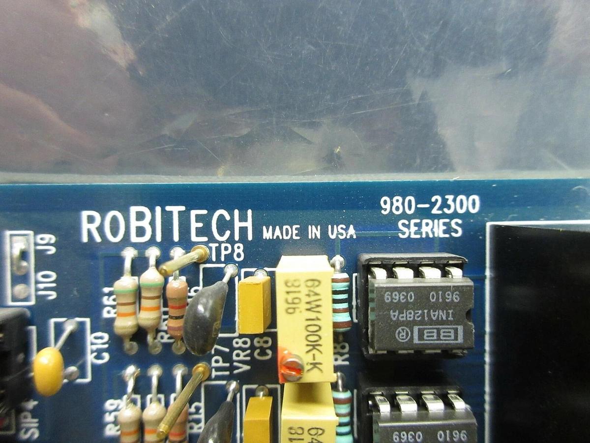 Used Robitech 990-9131 Valve Module PCB Card 681-0181-009 980-2300 Used Working