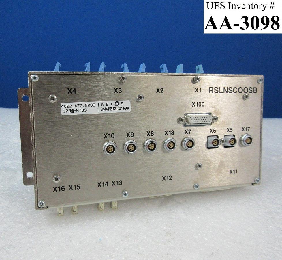 Used ASML 4022.470.8086 RSLNSCOOSB PCB Module 4022.471.7071 Twinscan XT:1250 used