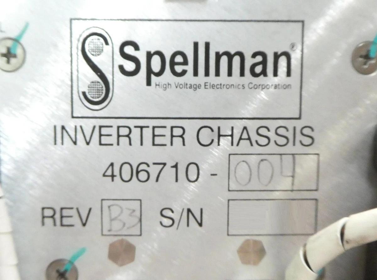 Used Spellman 406710-004 Inverter Chassis Assembly X4660 Spare Surplus