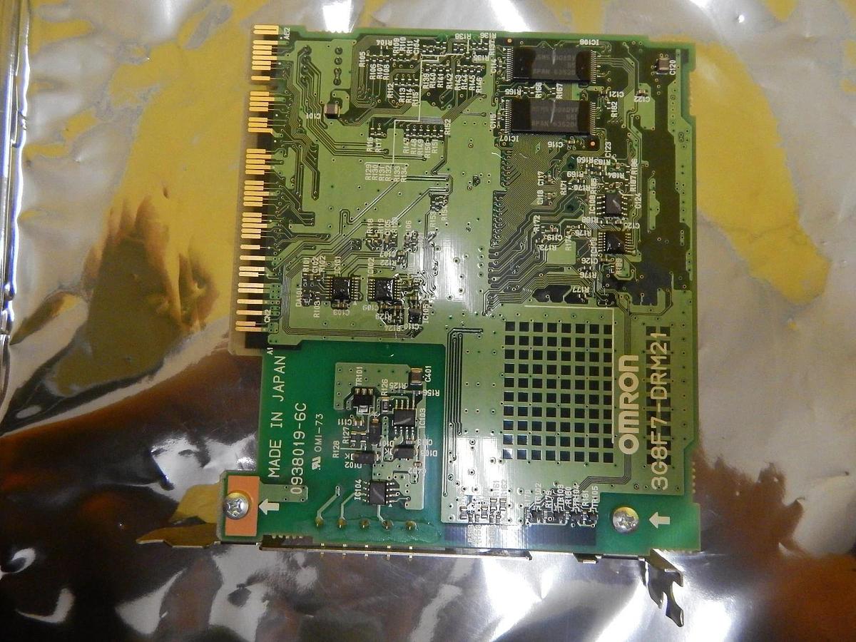 Used Omron 3G8F7-DRM21-1Ro PCI Bus DeviceNet Board PCB 3G8F7-DRM21 Used Working