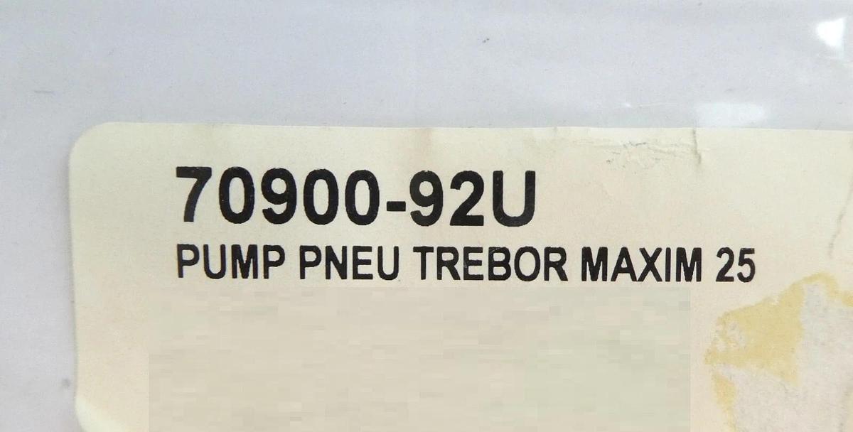 Used Trebor 70900-92 Ultra High Purity Chemical Delivery Pump Maxim 25 SRD Working