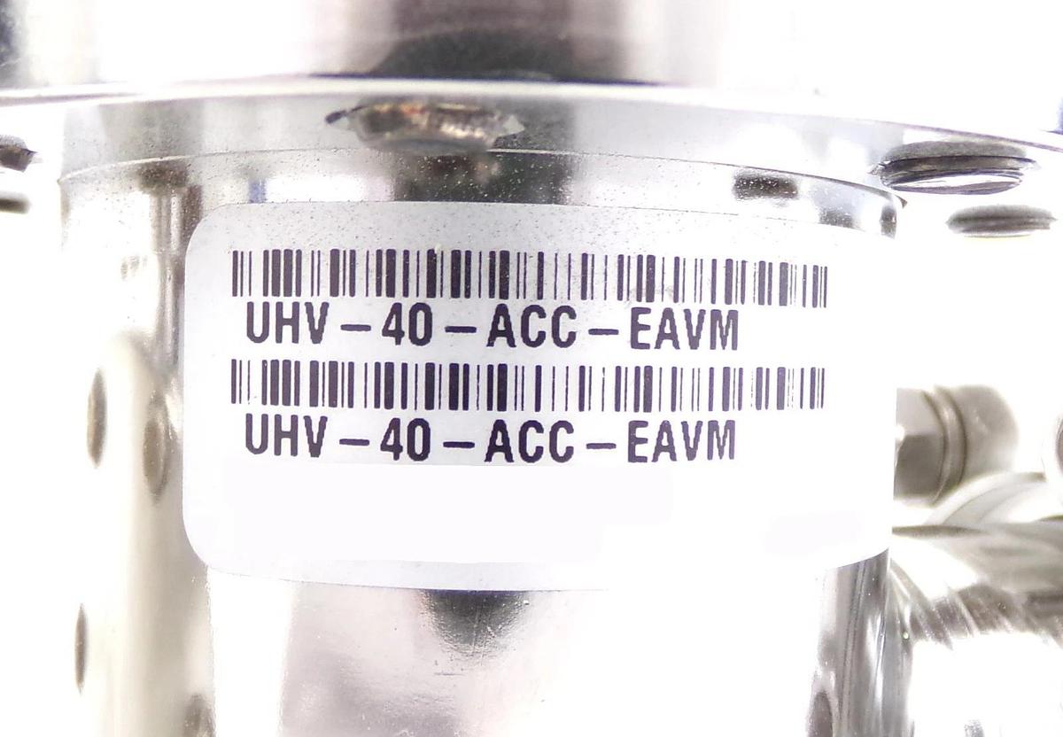 Used MKS Instruments UHV-40-ACC-EAVM Manual UHV Isolation Valve Lot of 2 Surplus