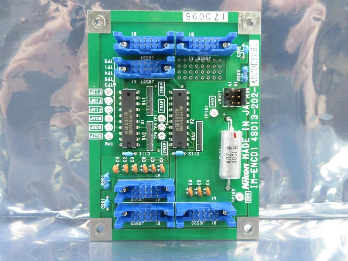 Used Nikon 4S013-202 Interface Encoder Board PCB IM-ENCD1 NSR-S202A Used Working