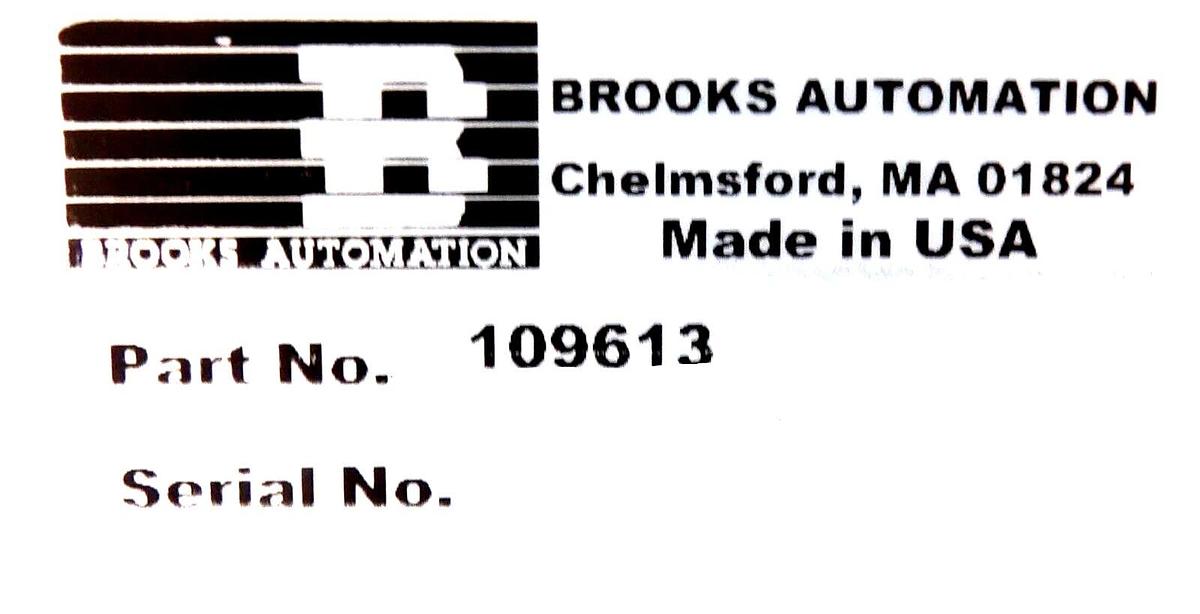Used Brooks Automation 109613 300mm Wafer Aligner KLA-Tencor WaferSight 1 Working
