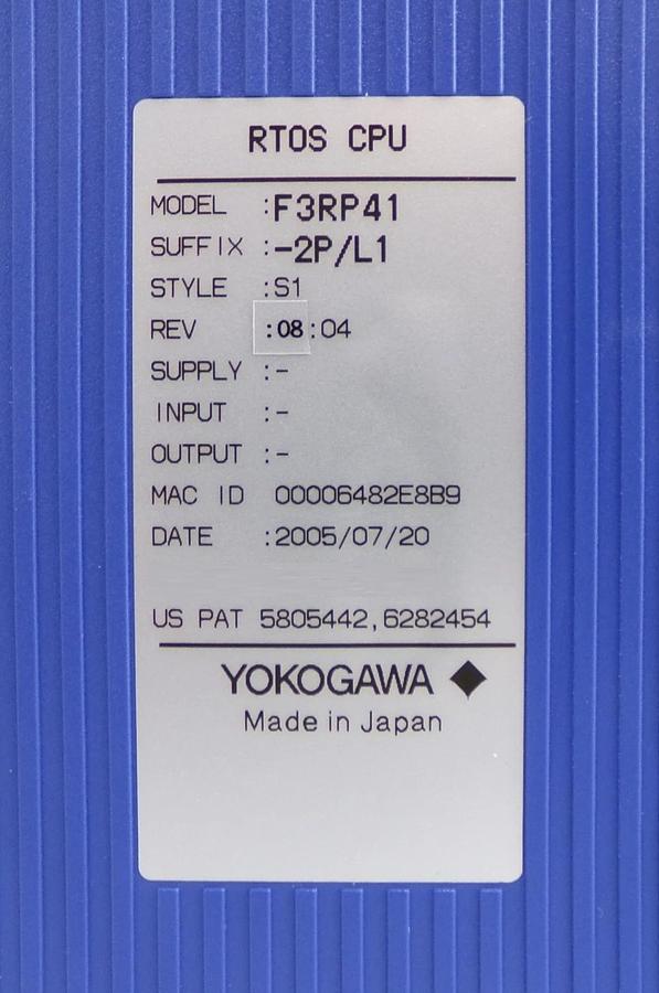Yokogawa FA-M3 Factory ACE PLC ROBO5000 TEL T4DS1-02685-10007 500090811 New