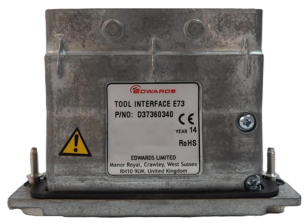Used Edwards D37360340 Vacuum Pump E73 Tool Interface MicroTIM Module Working