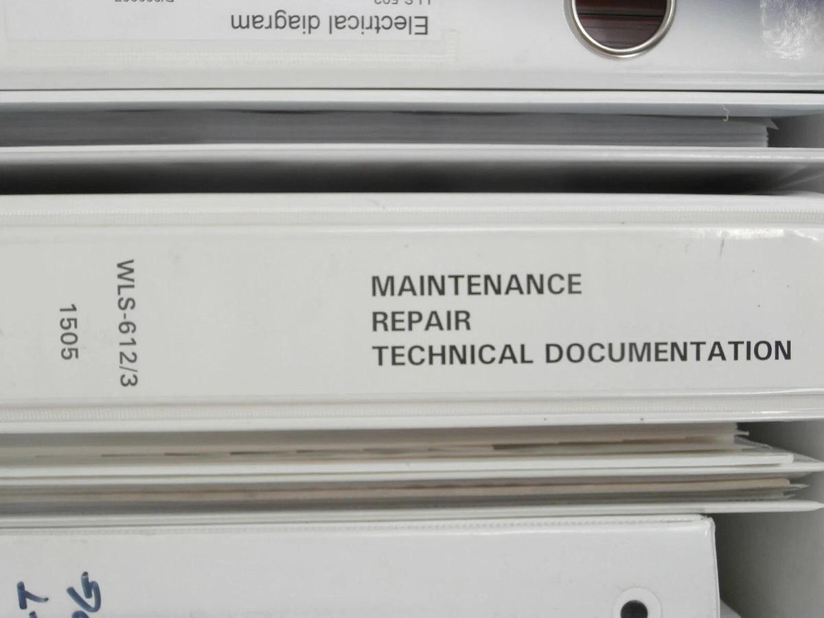 Used Balzers Manual Set Unaxis LLS 502 Load Block Metal Film PVD Sputtering System