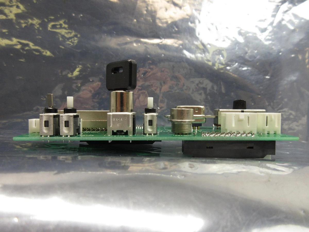 Used Asyst Shinko HASSYC810300 Operator Interface PCB with Key M197 2/2 Used Working