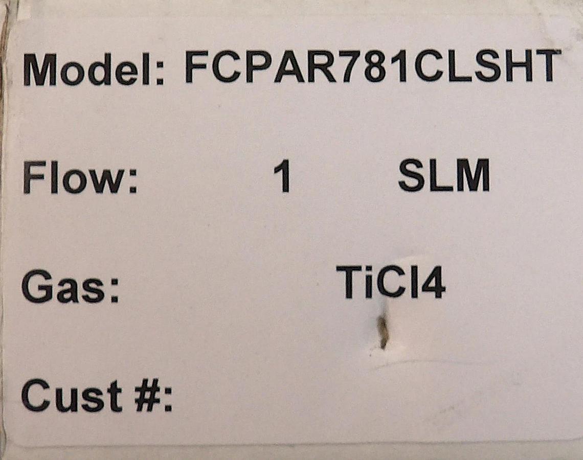 Aera FC-PAR781CLSHT Transformer Mass Flow Controller MFC New Surplus