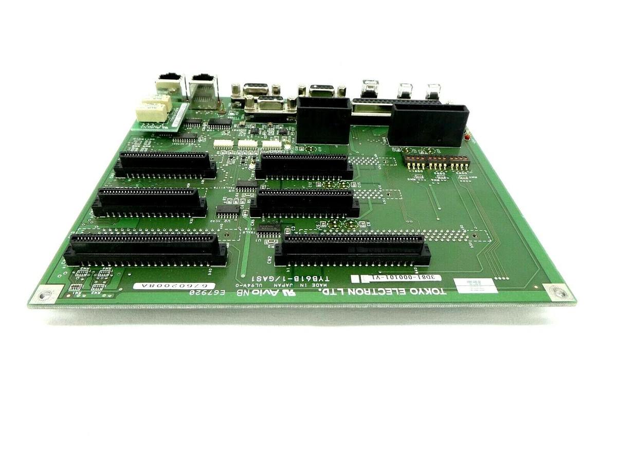 Used TEL Tokyo Electron 3D81-000101-V1 Gas Interface PCB TYB61B-1/GAS1 Working Spare