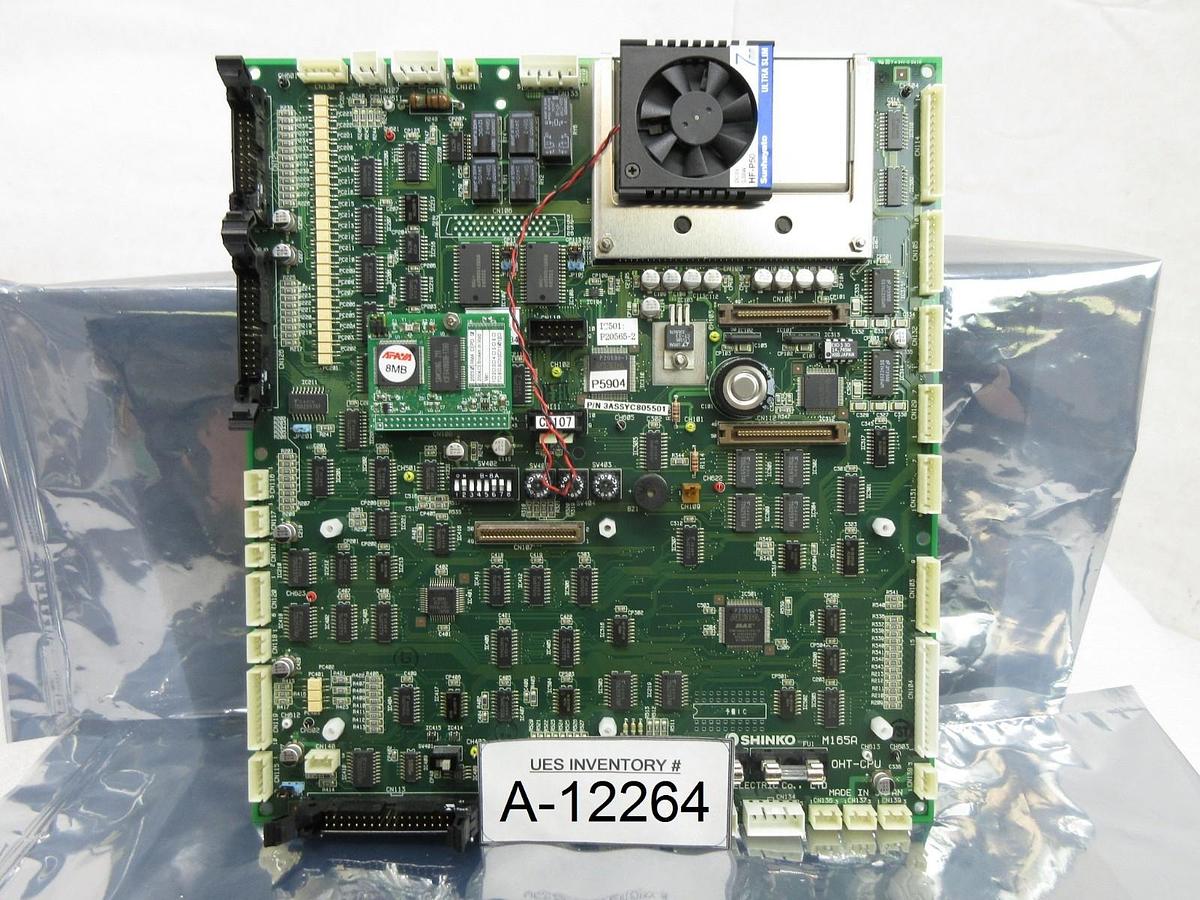 Used Shinko Electric 3ASSYC805500 Processor Board PCB M165A VHT5-1-1 Used Working