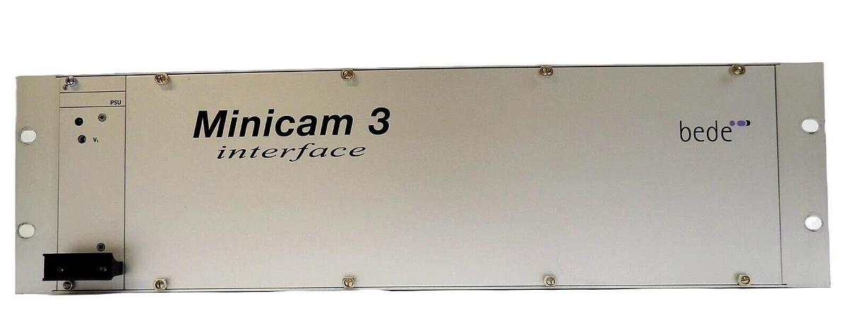 Used Bede Scientific Minicam 3 Interface Control Rack Module Working Surplus