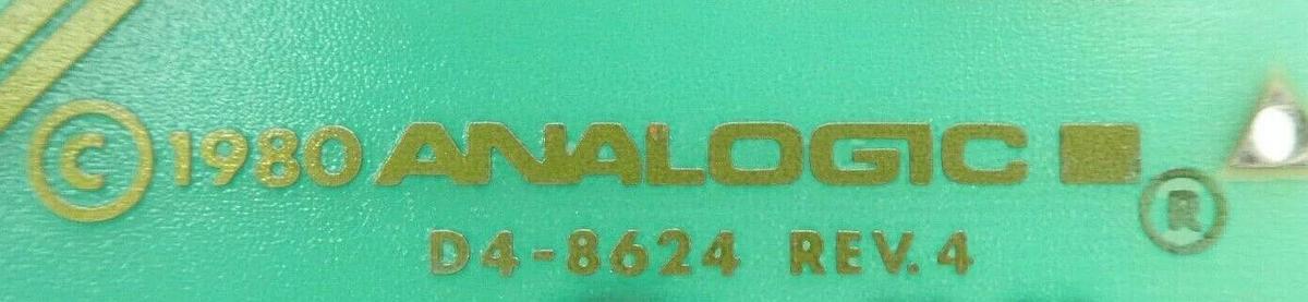 Used Analogic ANDS2001-4 Midas Output PCB Card D4-8624 Varian VSEA F9093001 Working