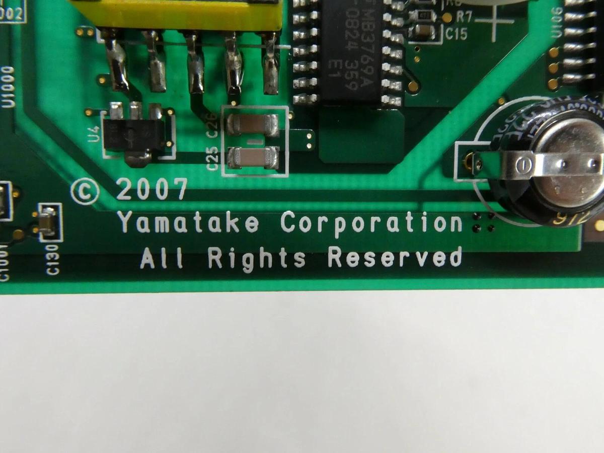 Used Yamatake DMC55CVR40001000 Processor PCB Card 81423445-001 Nikon NSR Working