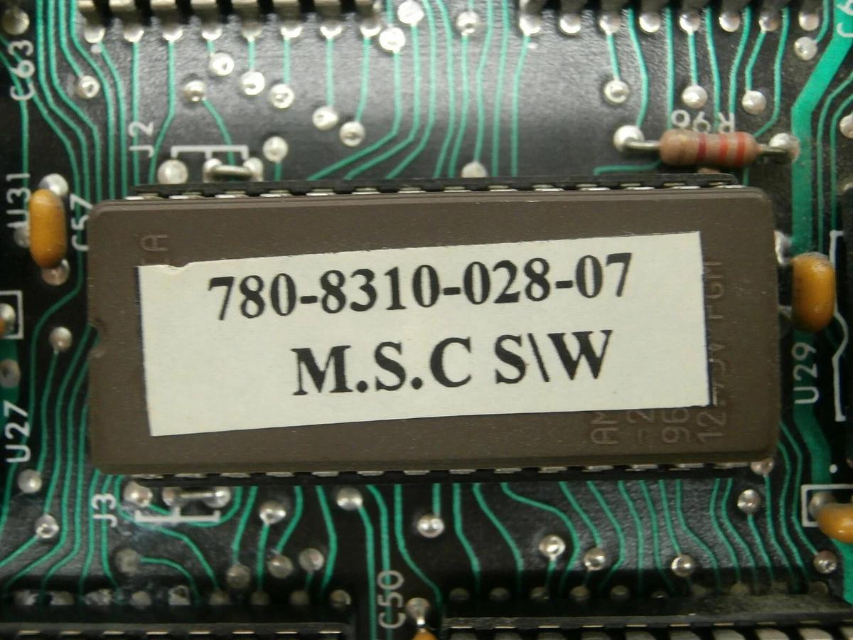 Used Kulicke & Soffa 00780-4340-000 Z MSC S/W PCB Card 06100-4311-001-01 Working