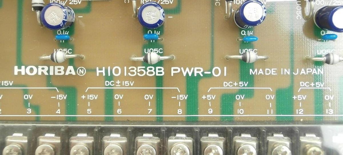Used Horiba H101358B AC/DC Power Board PCB PWR-01 PD-201A Used Working