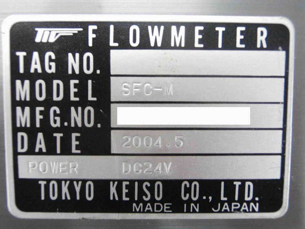 Used Tokyo Keiso SFC-M 4-Channel Flowmeter Signal Converter TEL Lithius Working Spare