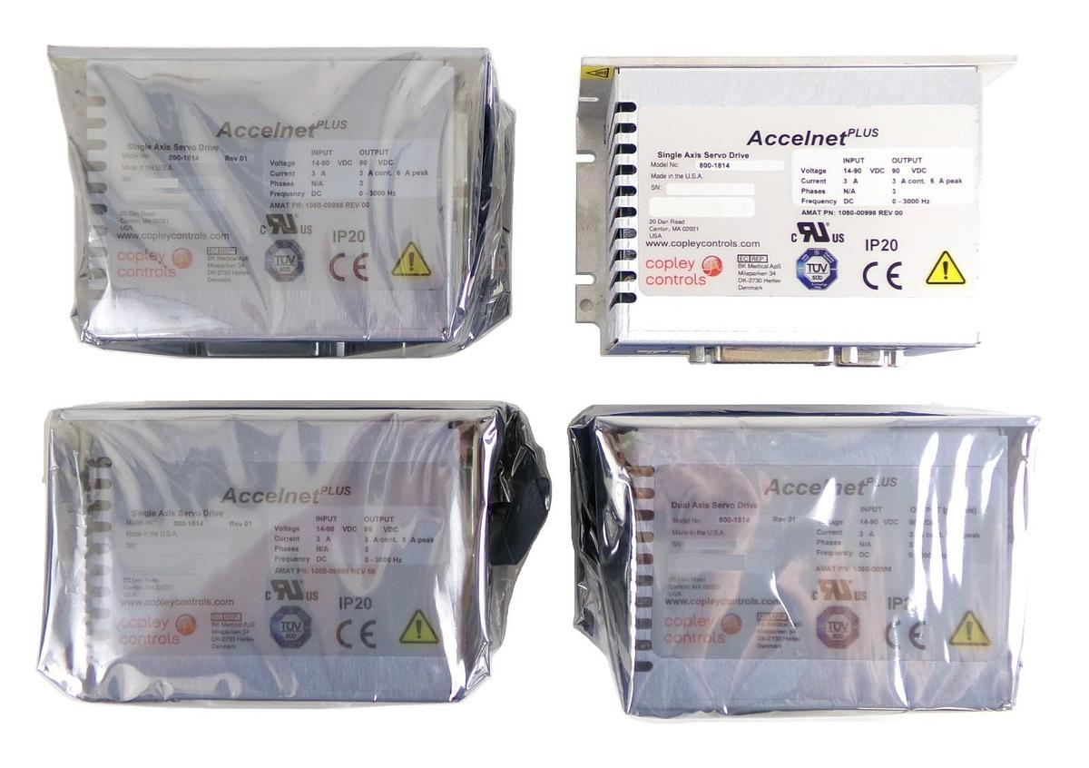 Copley Controls 800-1814 Single Axis Servo Drive Lot of 4 New