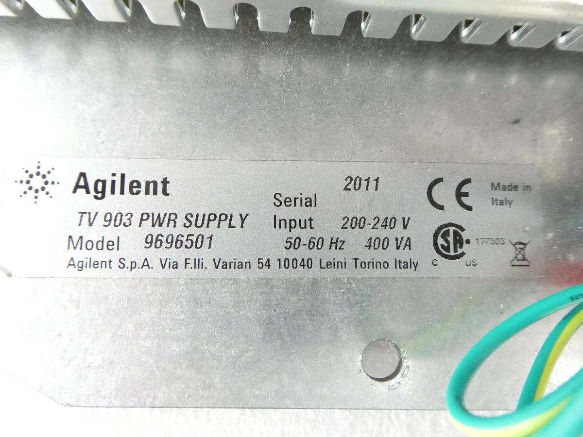 Used TV 903 Agilent 9696501 Turbomolecular Pump Controller PS TV-903 Tested Working