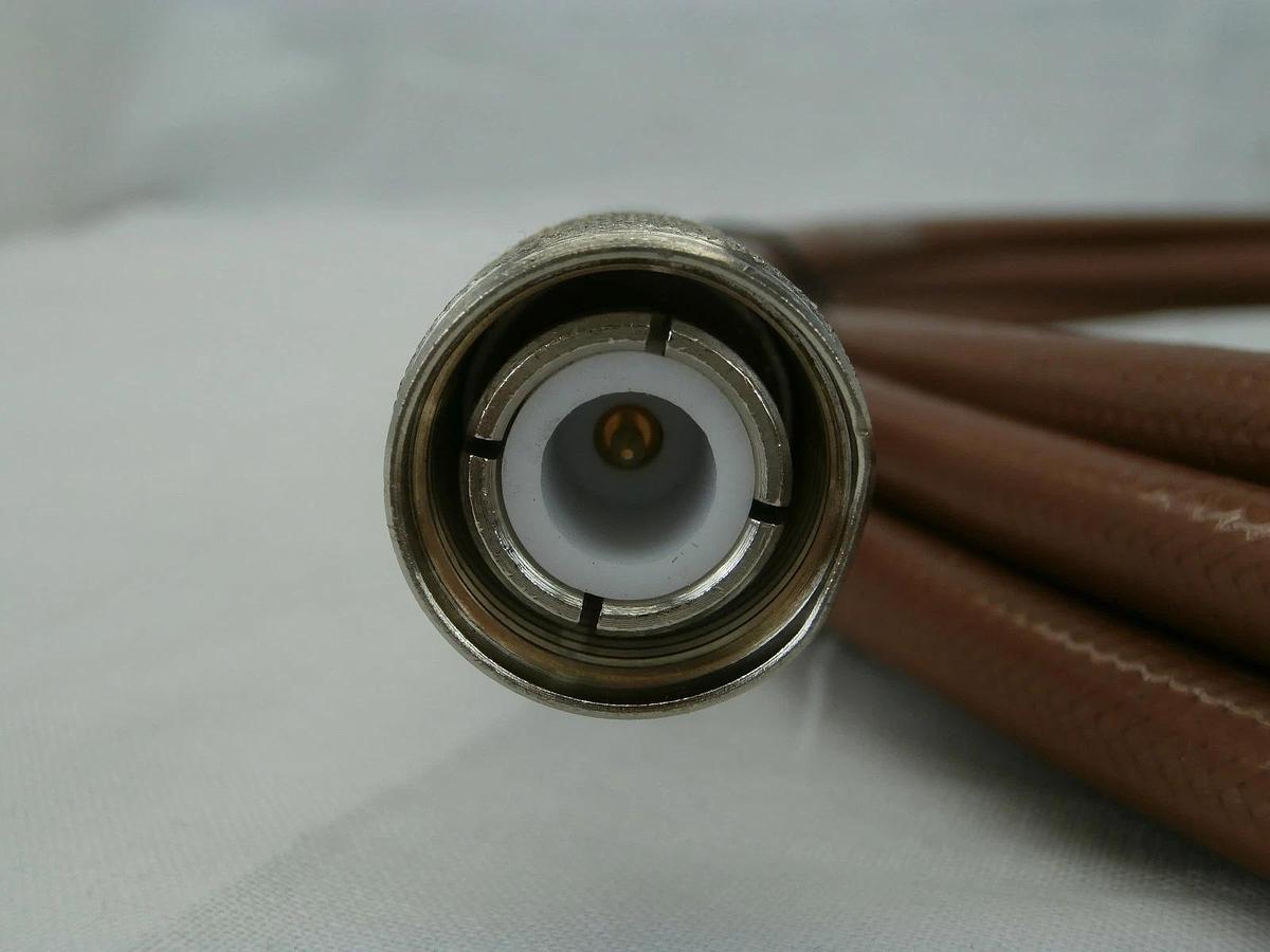 Used RFPP RF Power Products 0251-0331-6 2kW RF Cable Rev. L 24 Foot Used Working