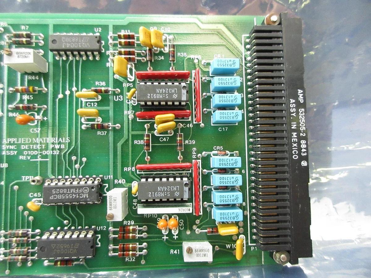 Used AMAT Applied Materials 0100-00132 Sync Detect PWB Card PCB Untested AS-IS