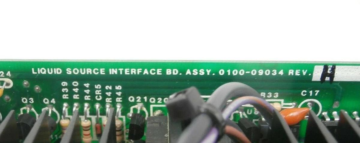 Used AMAT Applied Materials 0100-09034 Liquid Source Interface PCB Card No Face Spare