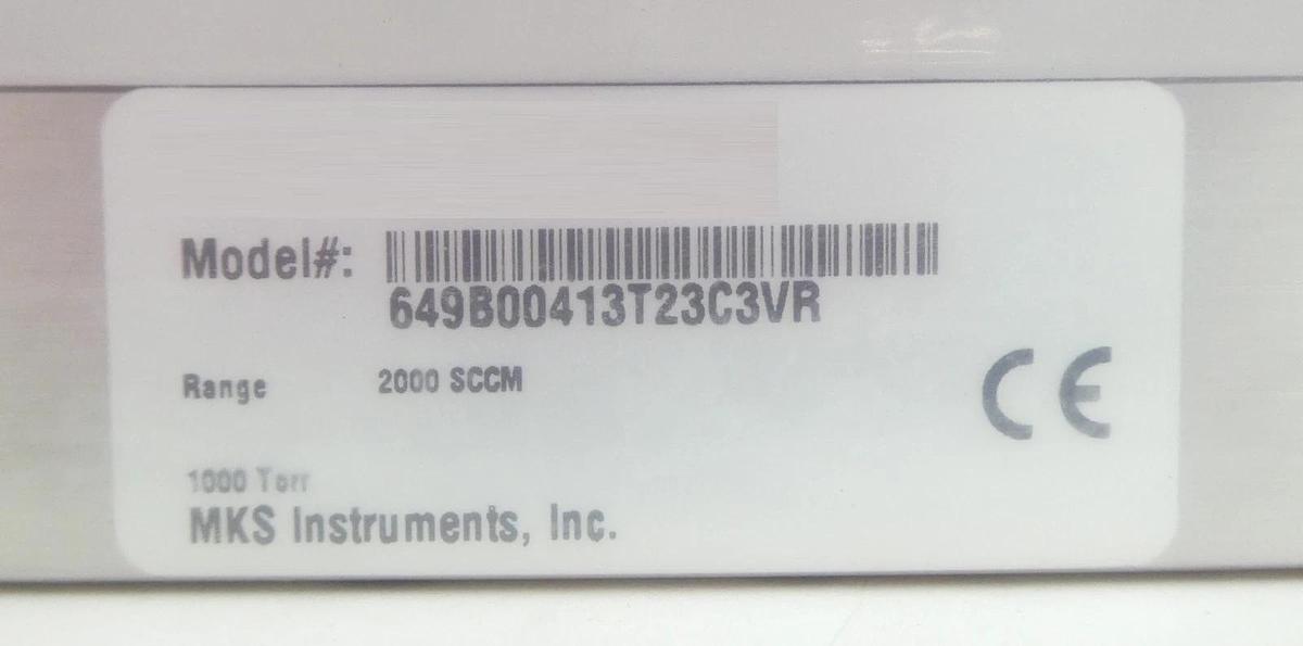 MKS Instruments 649B00413T23C3VR Pressure Controller Type 649 New Surplus