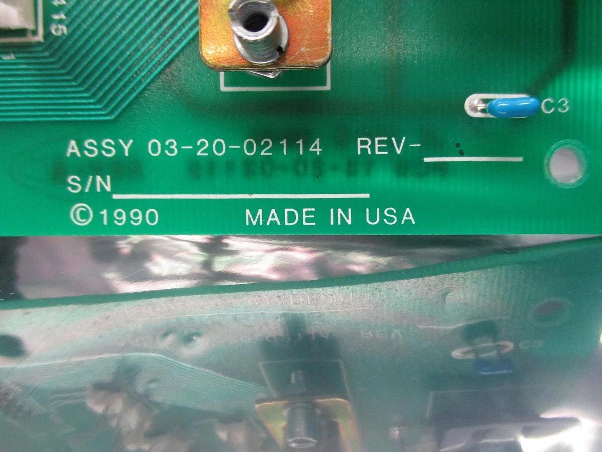 Used Ultratech Stepper 03-20-02114 Transfer Arm Interconnect Board PCB 4700 Used