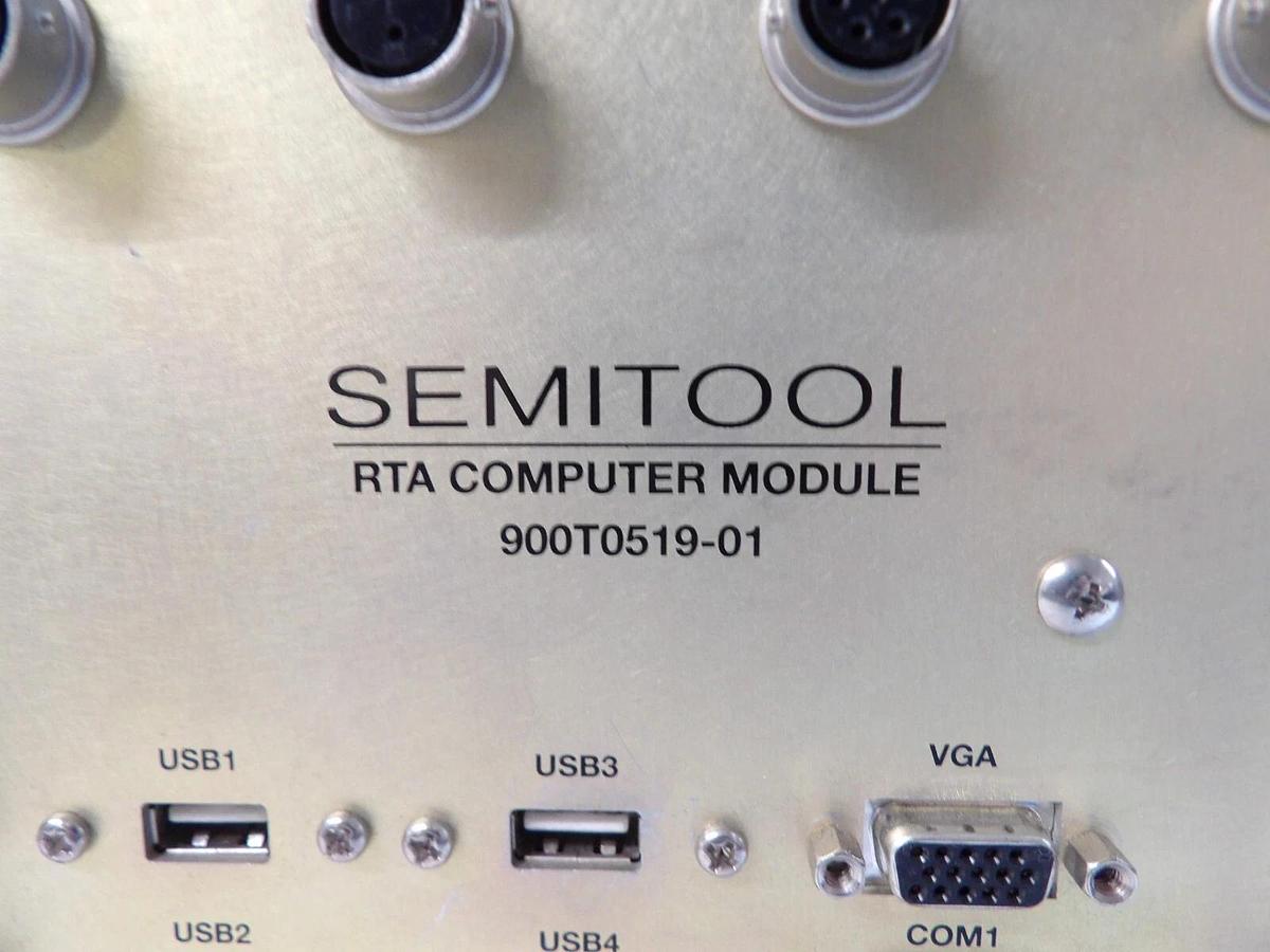 Used Semitool 900T0519-01 RTA Computer Module T 15958 Working Surplus