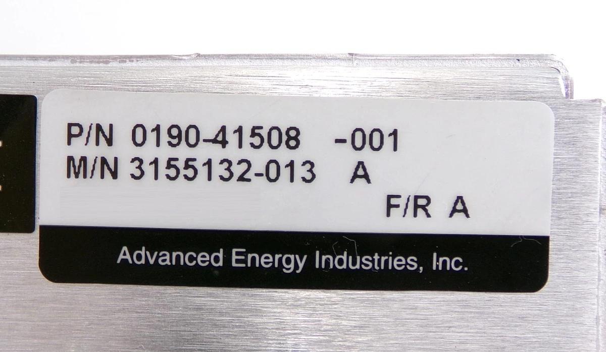 Used Navigator AE Advanced Energy 3155132-013 RF Match AMAT 0190-41508 Untested