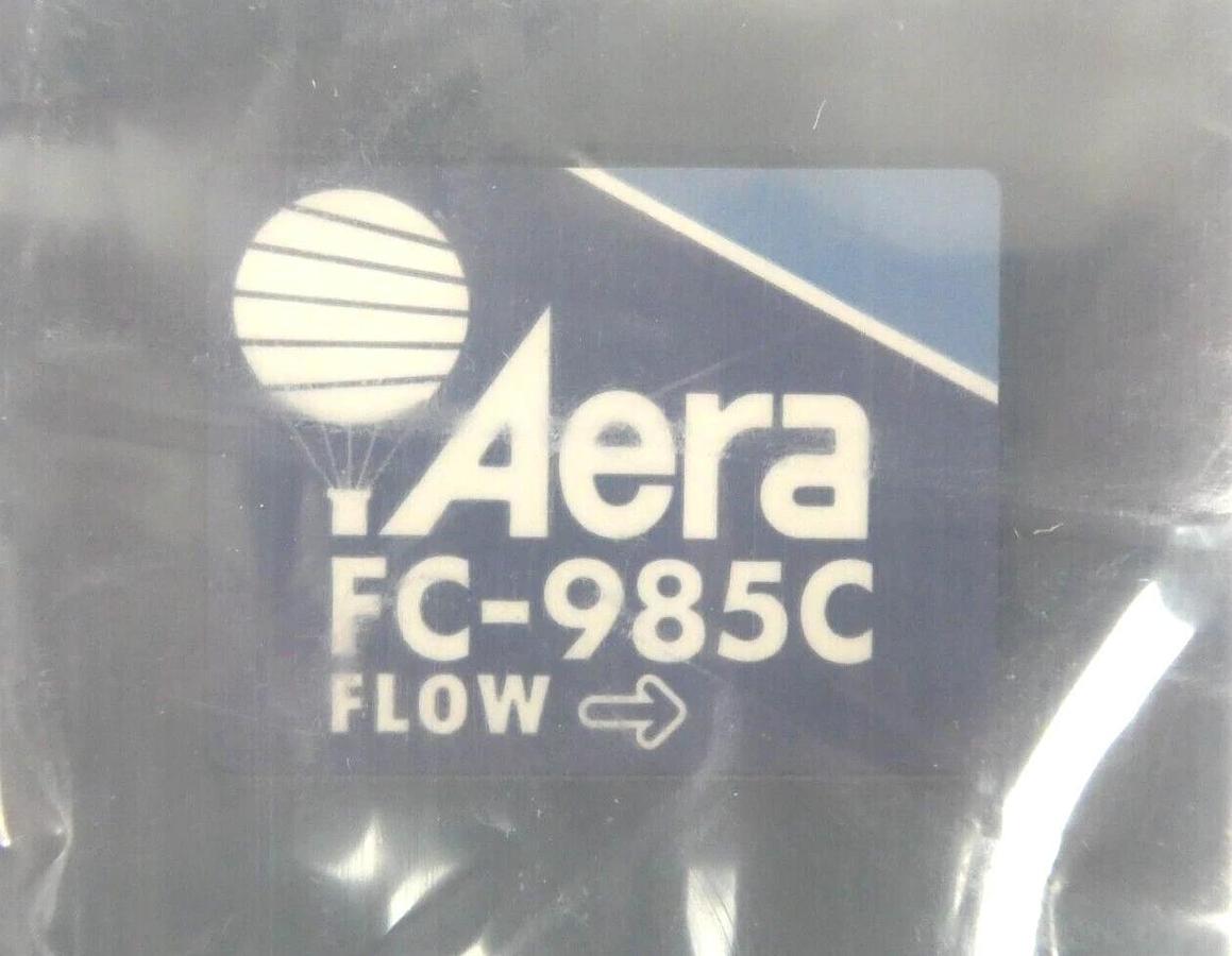 Aera FC-985C Mass Flow Controller MFC 1 SLM AR TEL FC-985CTBF New Surplus