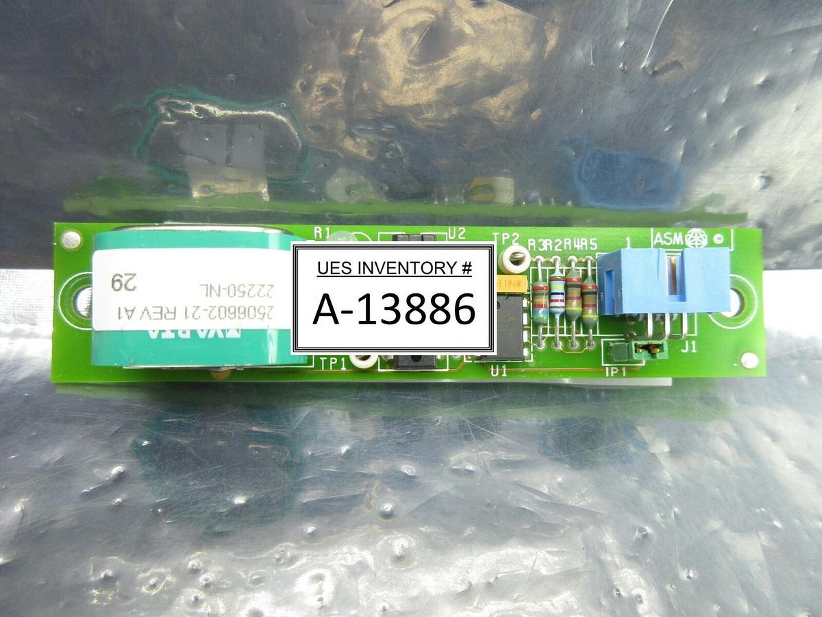 Used ASM Advanced Semiconductor Materials 2506602-21 Interface Board PCB Used Working