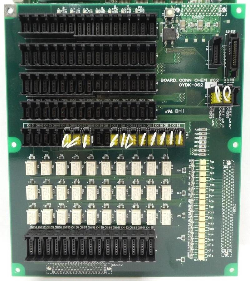 Used TEL Tokyo Electron OYDK-059 IO Chem #02 PCB OYDK-062 Reseller Lot of 2 Working