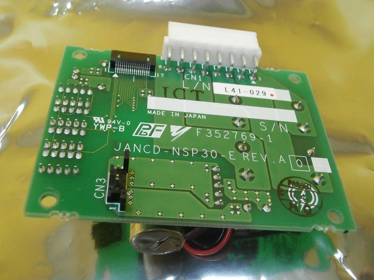 Used Yaskawa Electric JANCD-NSP30-E Battery Backup PCB Board F352769-1 NXC100