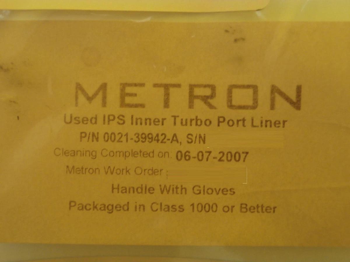 Refurbished AMAT Applied Materials 0021-39942 IPS Port Inner Pump Factory Refurbished