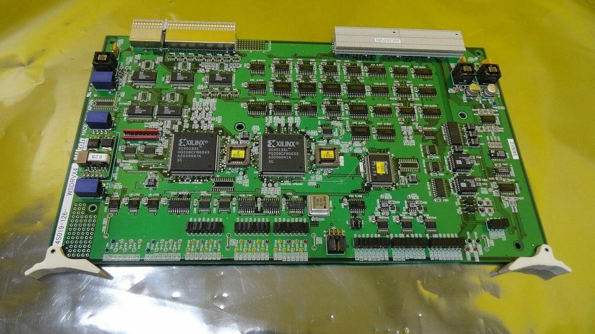 Used Nikon 4S019-126 Relay Driver PCB Card WSDRVX4 NSR-S205C System Working Surplus