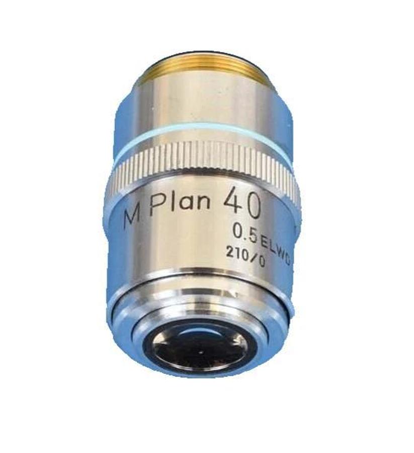 Used Nikon Precision M Plan 40 0.5 ELWD Microscope Objective 210/0 Working Surplus