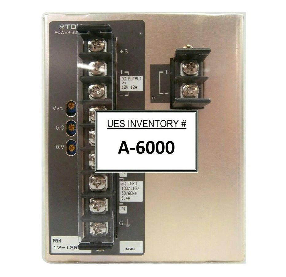 Used TDK RM12-12RGB Power Supply Nikon NSR-S202A Scanning System Working Spare