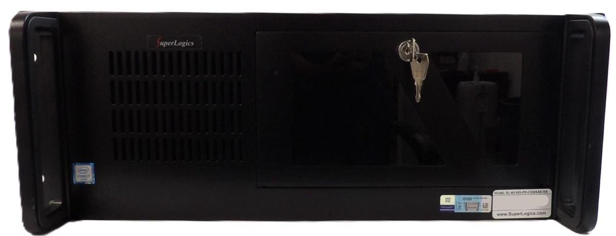 Used SuperLogics SL-4U-WS-PD-C236SAE-HA Rack Mount Server PC Working
