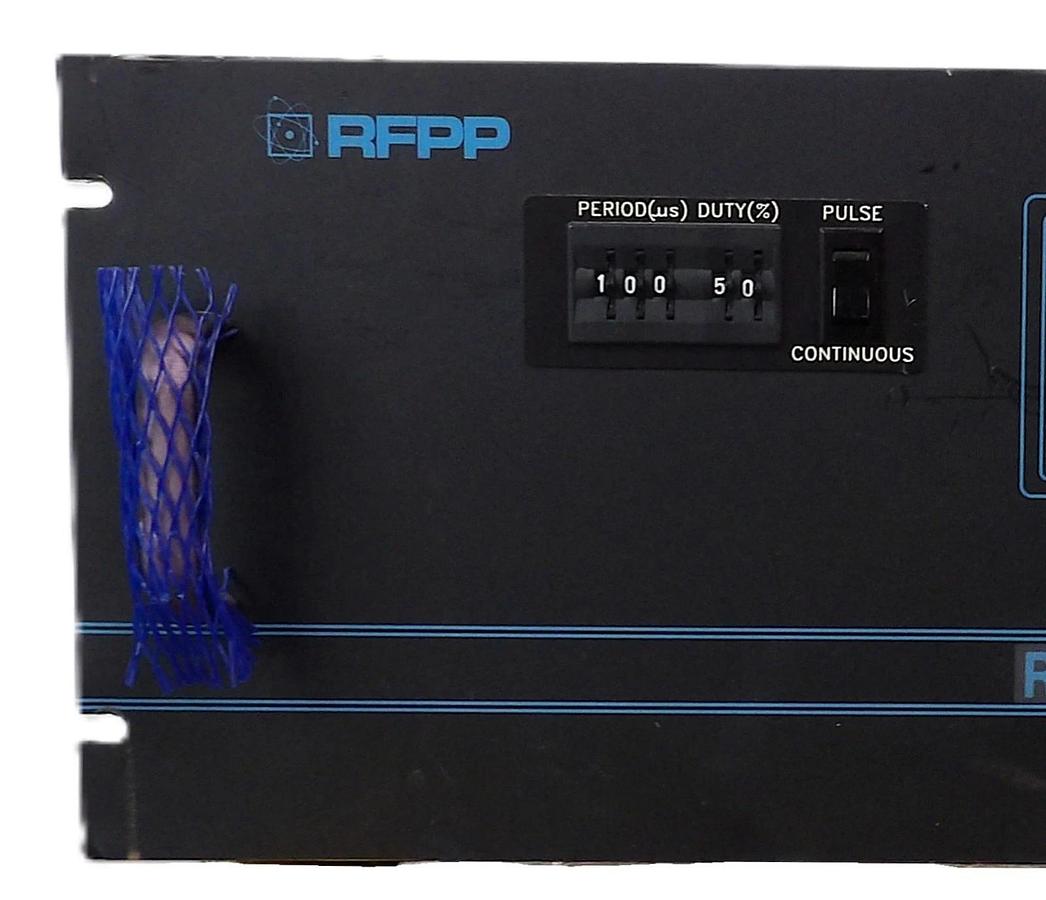 Used RF30R/PWT RFPP RF Power Products 7520758013 RF Generator Surplus Untested