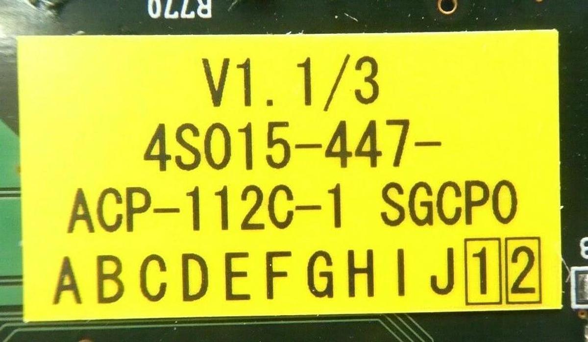Used Nikon 4S015-447 SGCP-O PCB Card 4S015-447-ACP-112DC-1 SGCPO ACP-112C NSR FX-601F