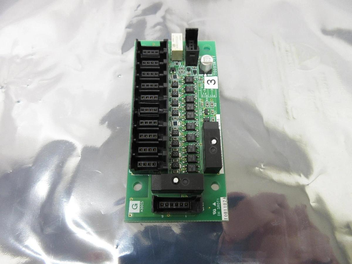 Used TEL Tokyo Electron FPC-T0097A-11 IF Fan Control Board #03A PCB TOB1102A Used