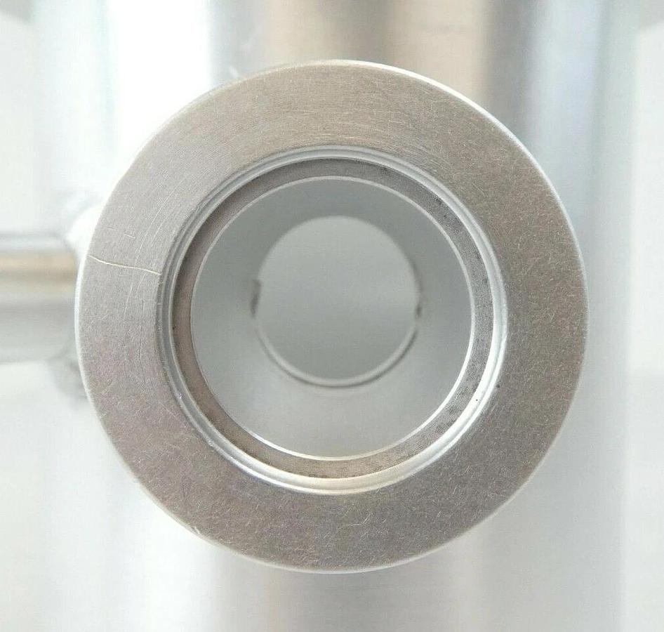 Used Novellus Systems 16-00037-02 3-Port NW16 NW25 Vacuum Nipple Cleaned Surplus