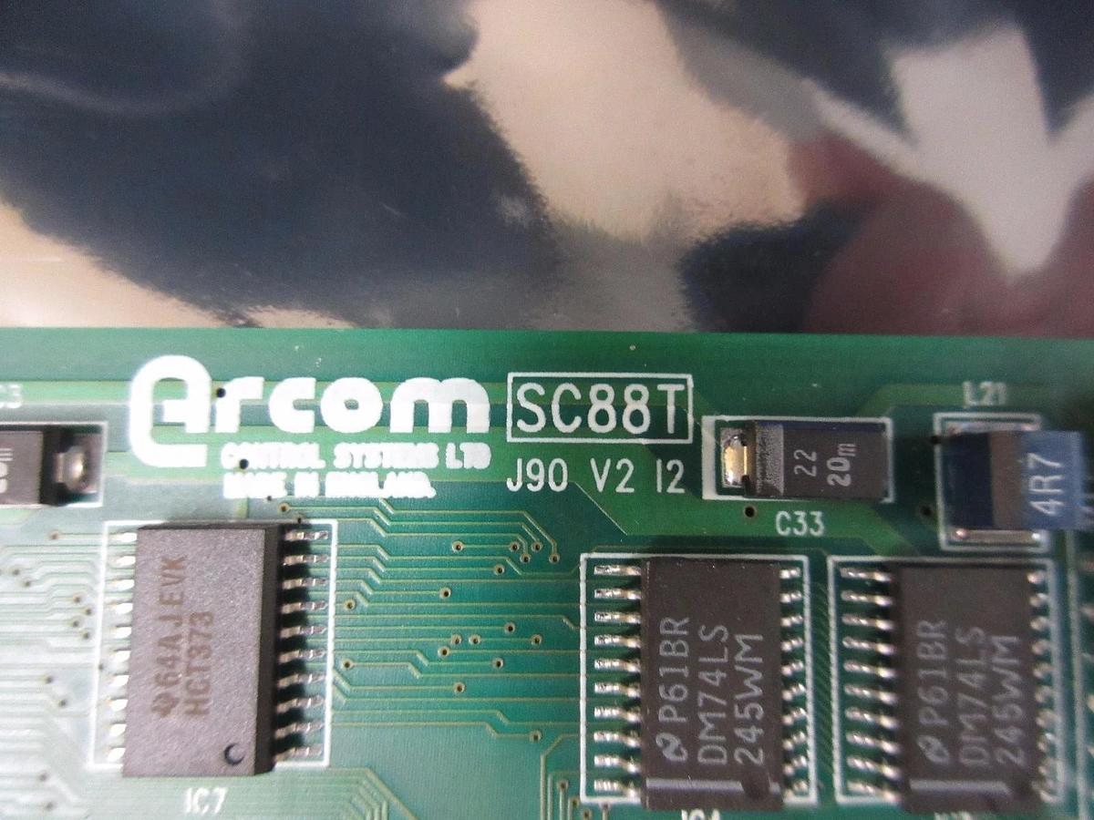 Used Arcom Control Systems SC88T Processor Board PCB Card M.E.M 24-09-96 Used Working