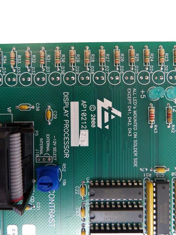 Used Air Products AP10212 Display Processor PCB Board Assembly Working Surplus