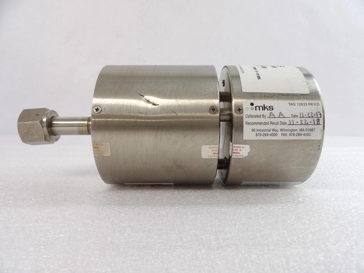 Used MKS Instruments 631A01TBEH Baratron Pressure Transducer Type 631 Working Spare