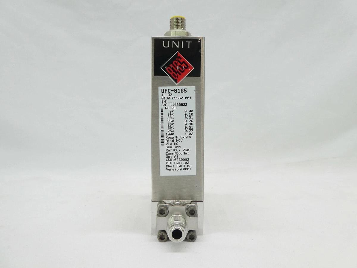 Used Celerity UFC-8165 Mass Flow Controller MFC AMAT 0190-25567 1L O2 Working Spare