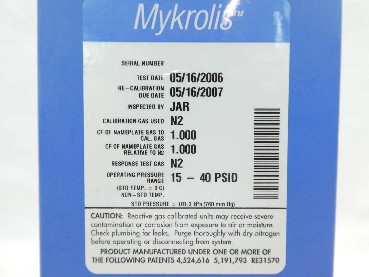 Refurbished Mykrolis FC-2900MEP-4V Mass Flow Control MFC 10 SLPM N2 Tylan 2900 Refurbished