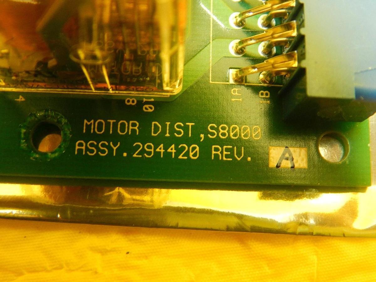 Used Tencor Instruments 294420 Motor Distribution S8000 PCB Board Rev. B KLA Used