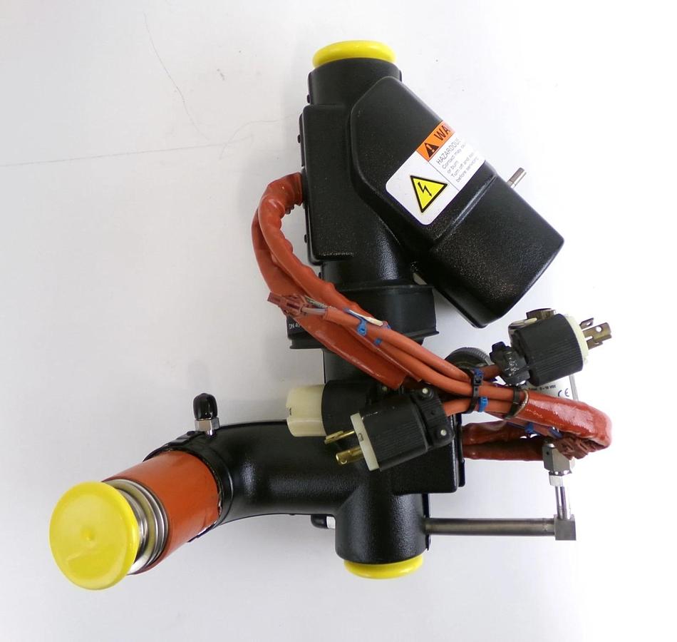 Used Inficon 0190-23500 Heated Inline Valve Assembly MP040-2 Working